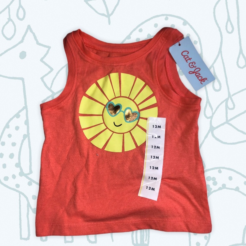 5/$25 Cat & Jack Tank Top